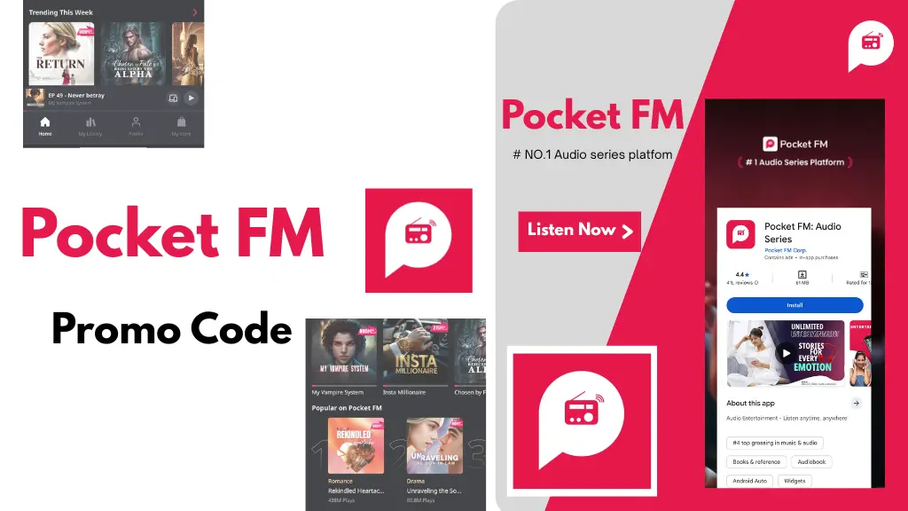 pocket fm promo code