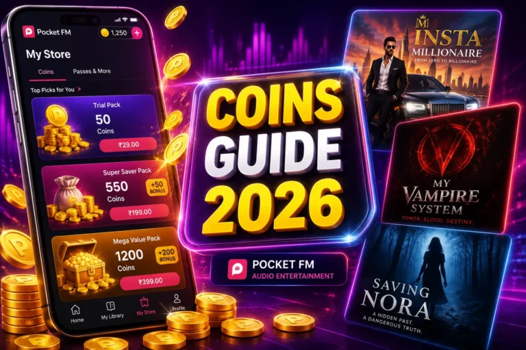 Pocket FM Coins price